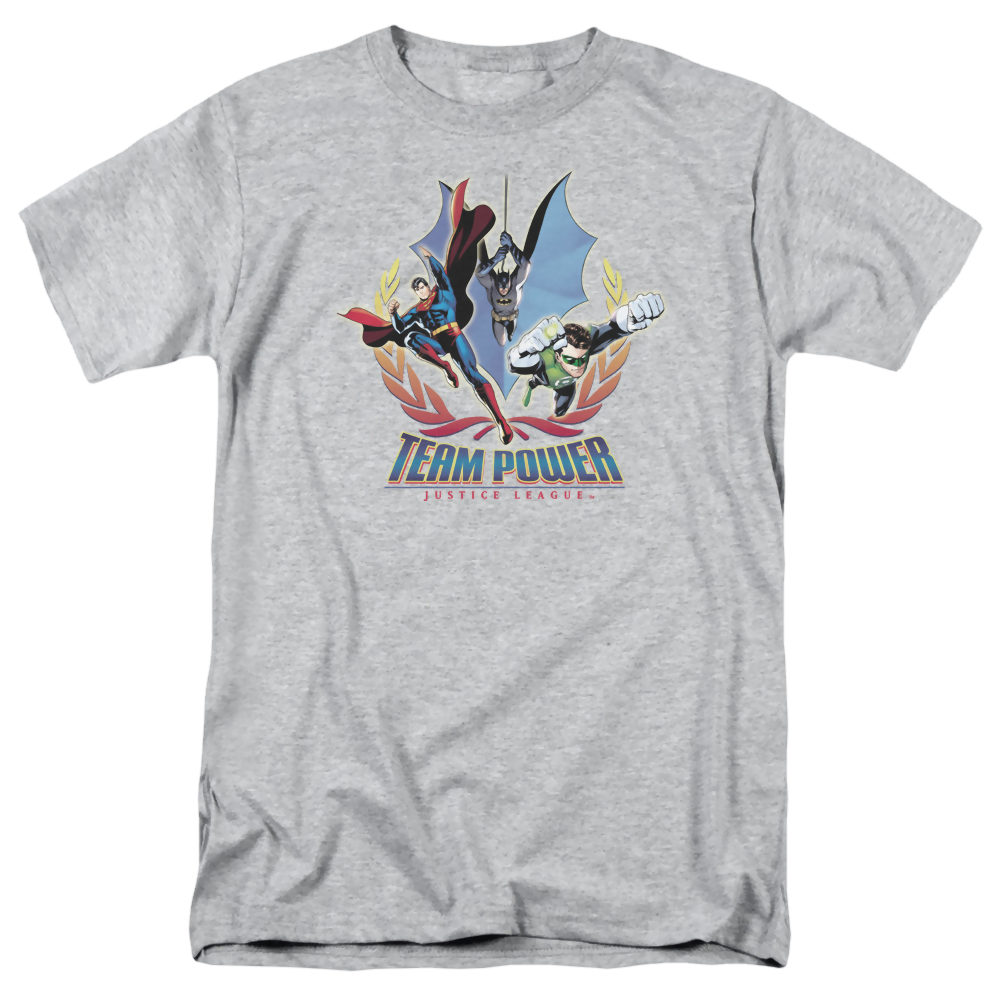 Justice League Team Power Men's Regular Fit T-Shirt Men's Regular Fit T-Shirt Justice League