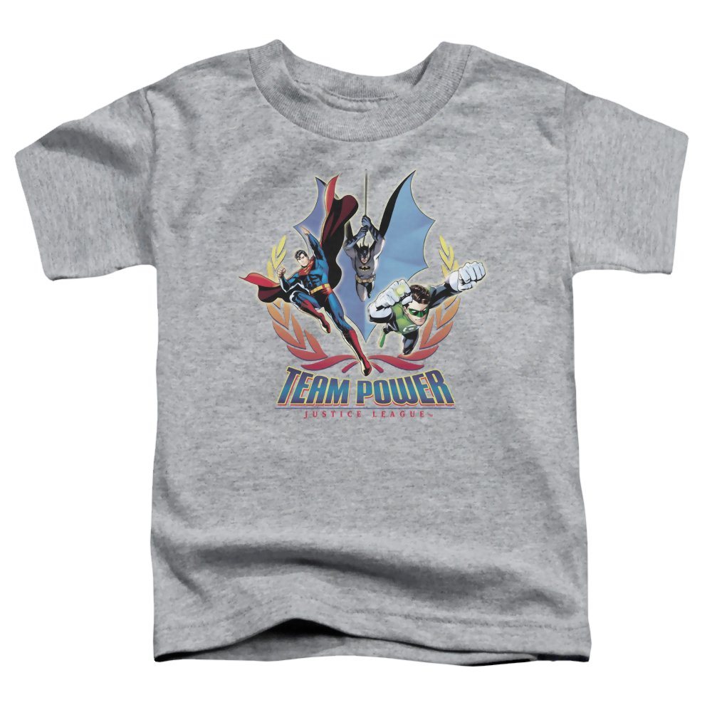Justice League Team Power - Kid's T-Shirt Kid's T-Shirt (Ages 4-7) Justice League