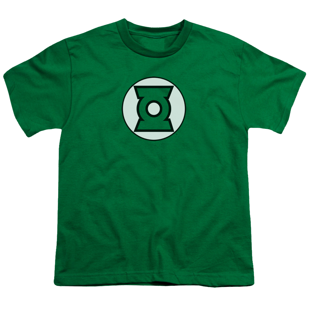 Green Lantern Green Lantern Logo - Youth T-Shirt Youth T-Shirt (Ages 8-12) Green Lantern