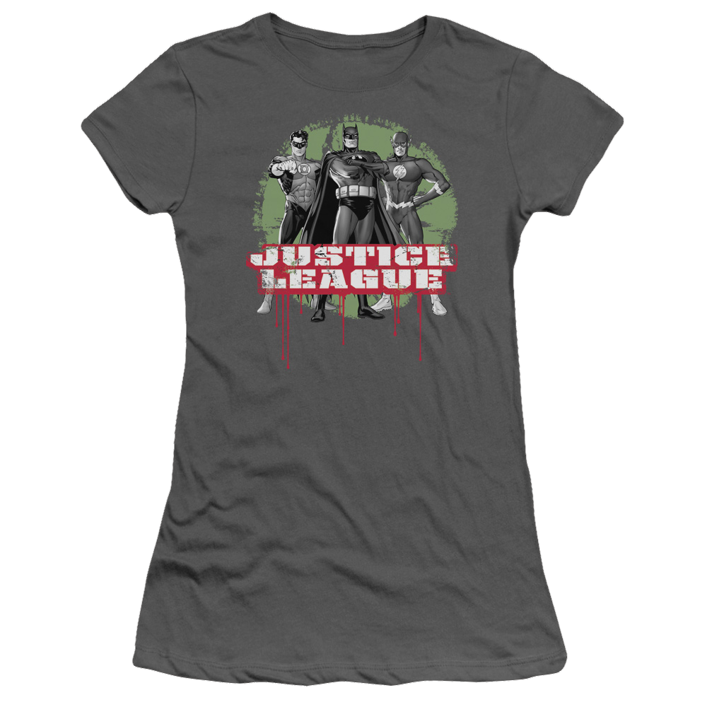 Justice League Jla Trio Juniors T-Shirt Juniors T-Shirt Justice League