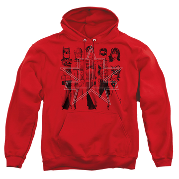 Justice League Five Stars Pullover Hoodie Pullover Hoodie Justice League