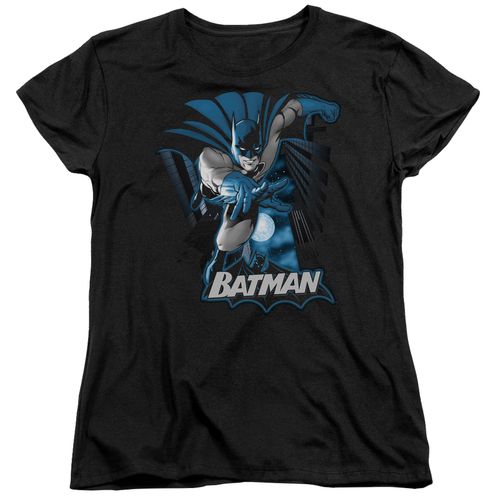 Justice League Batman Blue & Gray Women's T-Shirt Women's T-Shirt Batman