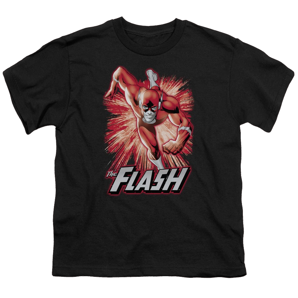 Flash, The Flash Red & Gray - Youth T-Shirt Youth T-Shirt (Ages 8-12) The Flash