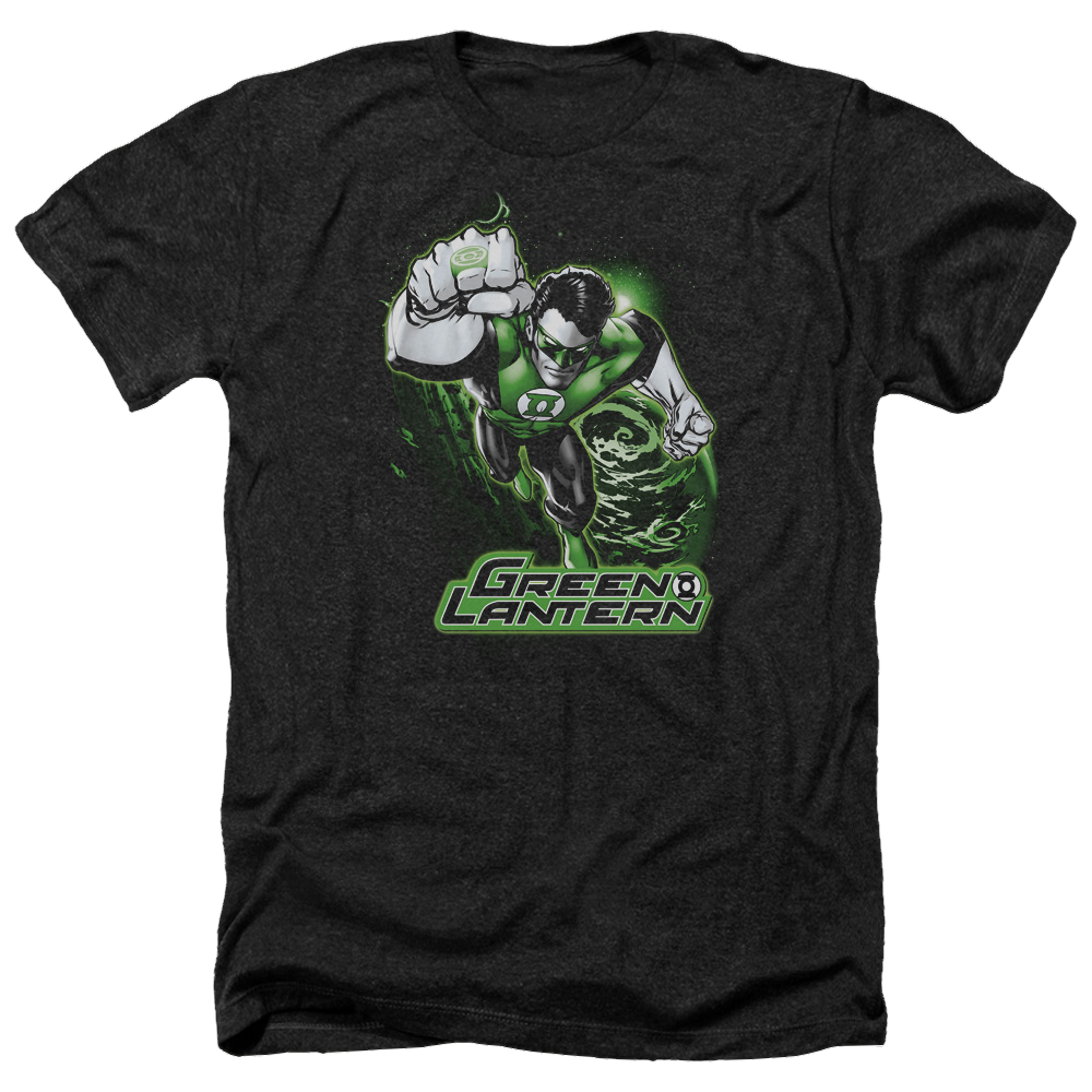 Green Lantern Green Lantern Green & Gray - Men's Heather T-Shirt Men's Heather T-Shirt Green Lantern