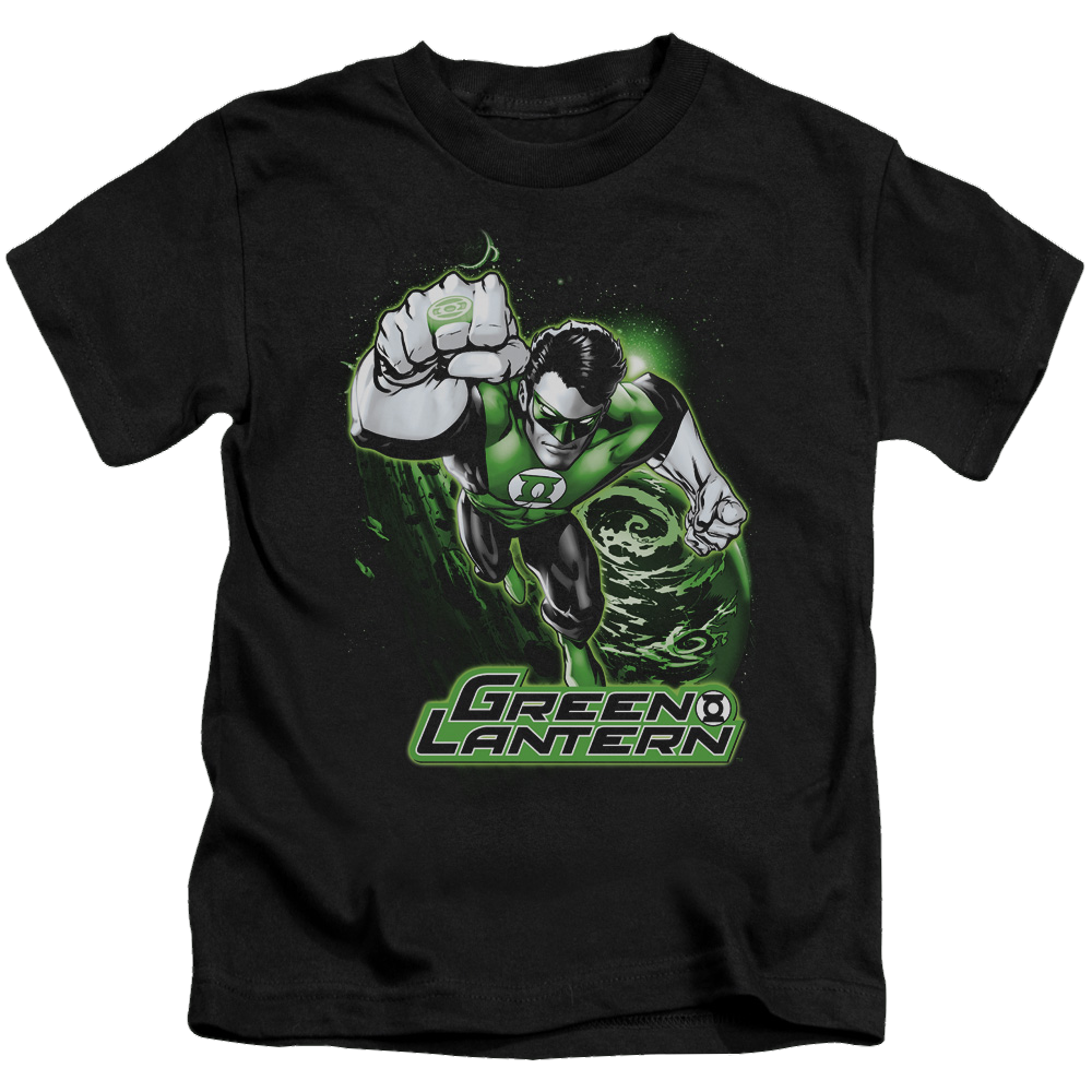 Green Lantern Green Lantern Green & Gray - Kid's T-Shirt Kid's T-Shirt (Ages 4-7) Green Lantern