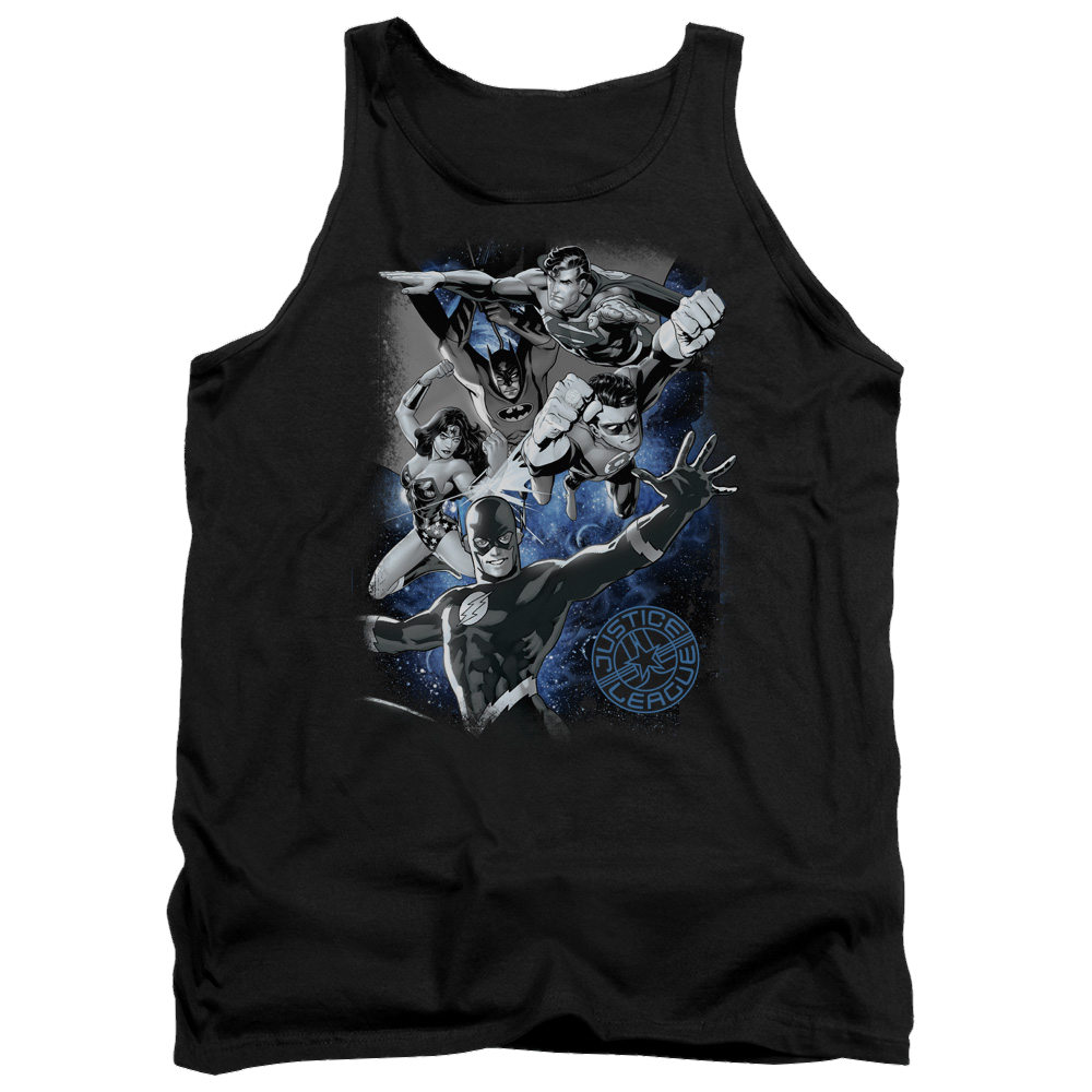 Justice League Galactic Attack Nebula Men's Tank Men's Tank Justice League