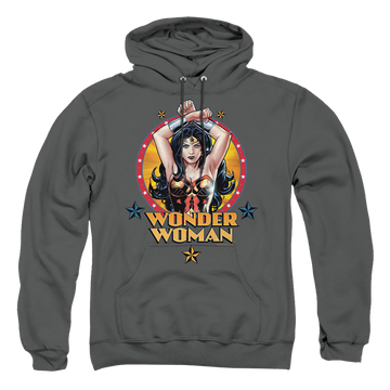 Justice League Powerful Woman Pullover Hoodie Pullover Hoodie Wonder Woman