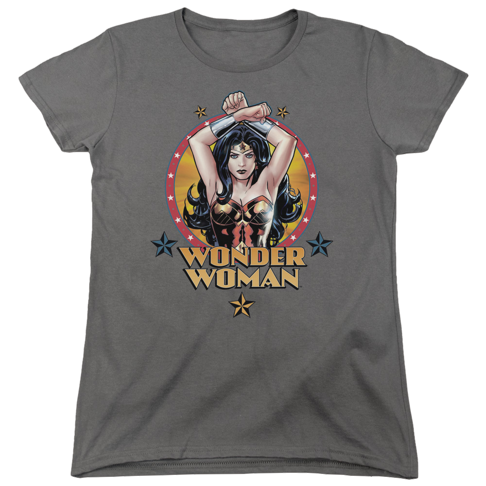 Justice League Powerful Woman Women's T-Shirt Women's T-Shirt Wonder Woman