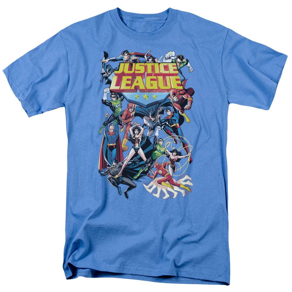 Justice League League A Plenty - Men's Regular Fit T-Shirt Men's Regular Fit T-Shirt Justice League