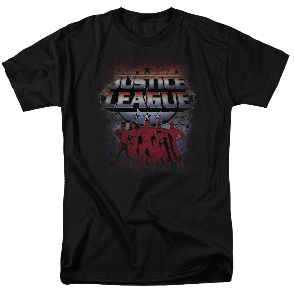 Justice League Star League Men's Regular Fit T-Shirt Men's Regular Fit T-Shirt Justice League