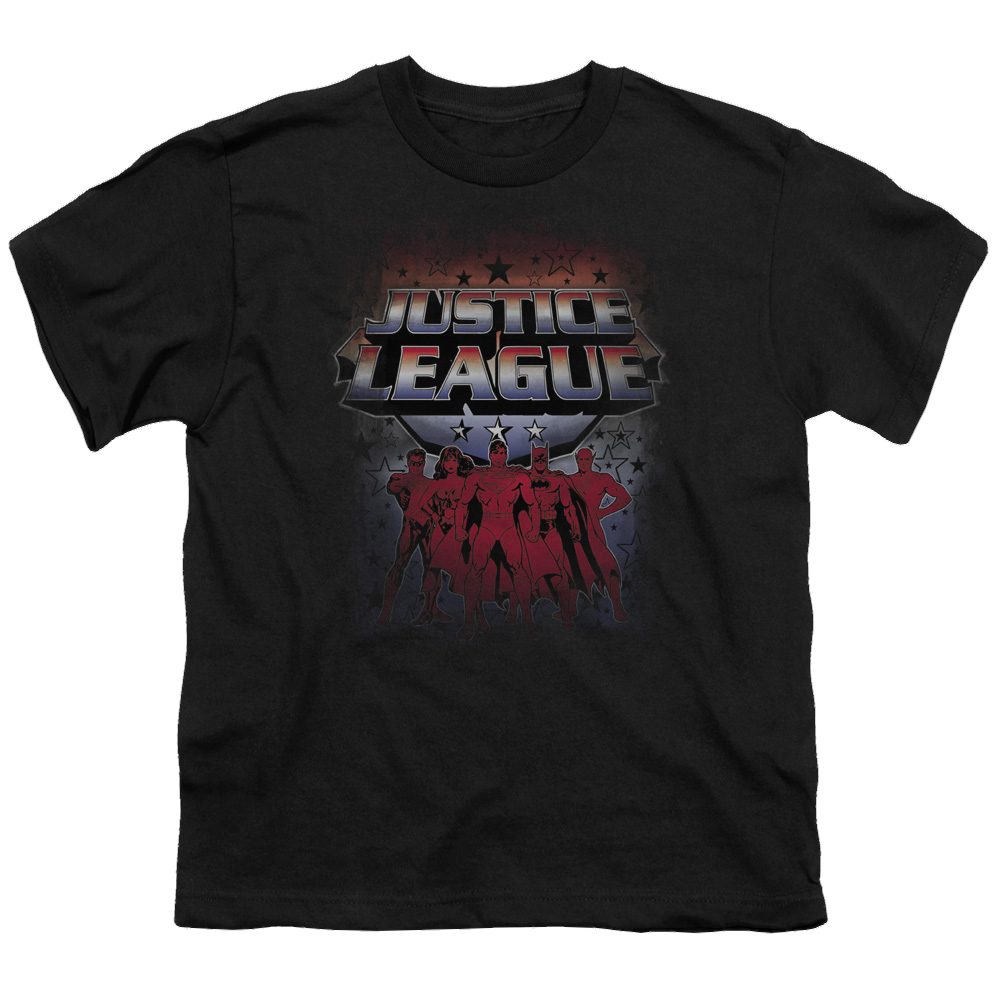 Justice League Star League - Kid's T-Shirt Kid's T-Shirt (Ages 4-7) Justice League