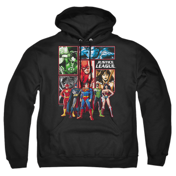 Justice League Justice League Panels Pullover Hoodie Pullover Hoodie Justice League
