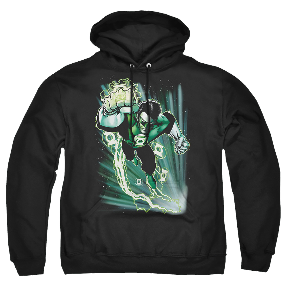 Green Lantern Emerald Energy - Pullover Hoodie Pullover Hoodie Green Lantern