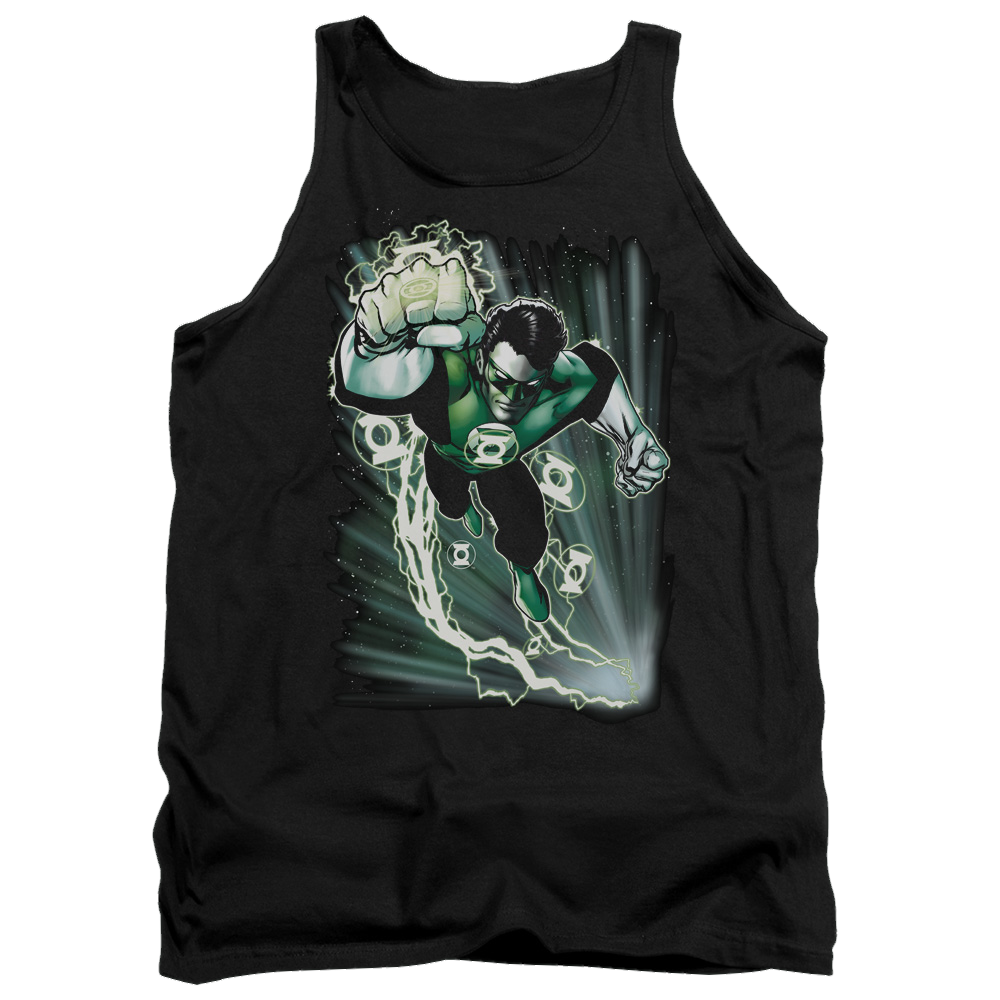 Green Lantern Emerald Energy - Men's Tank Top Men's Tank Green Lantern