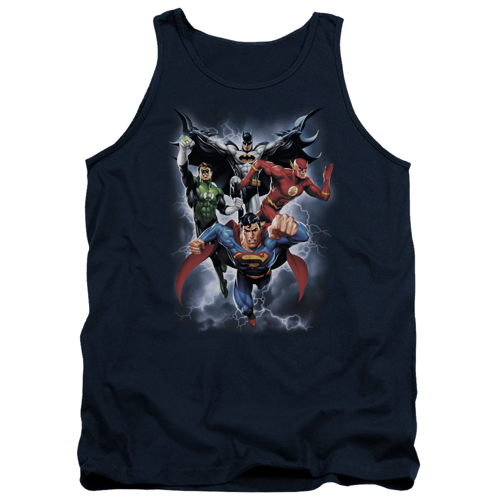 Justice League The Coming Storm Men's Tank Men's Tank Justice League