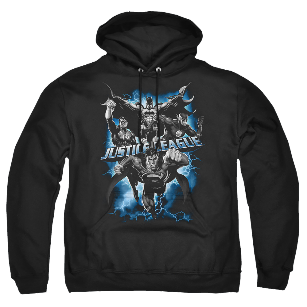 Justice League Justice Storm Pullover Hoodie Pullover Hoodie Justice League