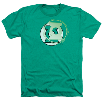 Green Lantern Gl Energy Logo - Men's Heather T-Shirt Men's Heather T-Shirt Green Lantern