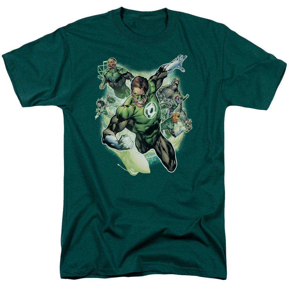 Green Lantern Flying Corps - Men's Regular Fit T-Shirt Men's Regular Fit T-Shirt Green Lantern