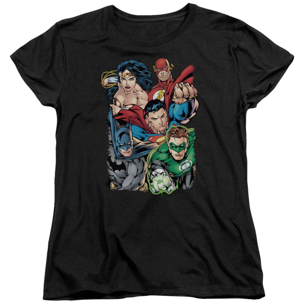 Justice League Break Free Women's T-Shirt Women's T-Shirt Justice League