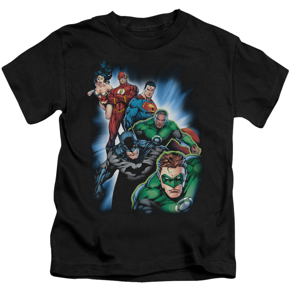 Justice League Heroes Unite - Kid's T-Shirt Kid's T-Shirt (Ages 4-7) Justice League