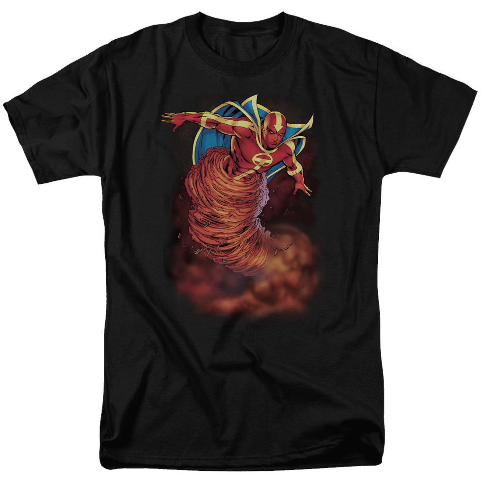Justice League Tornado Cloud Men's Regular Fit T-Shirt Men's Regular Fit T-Shirt DC Comics