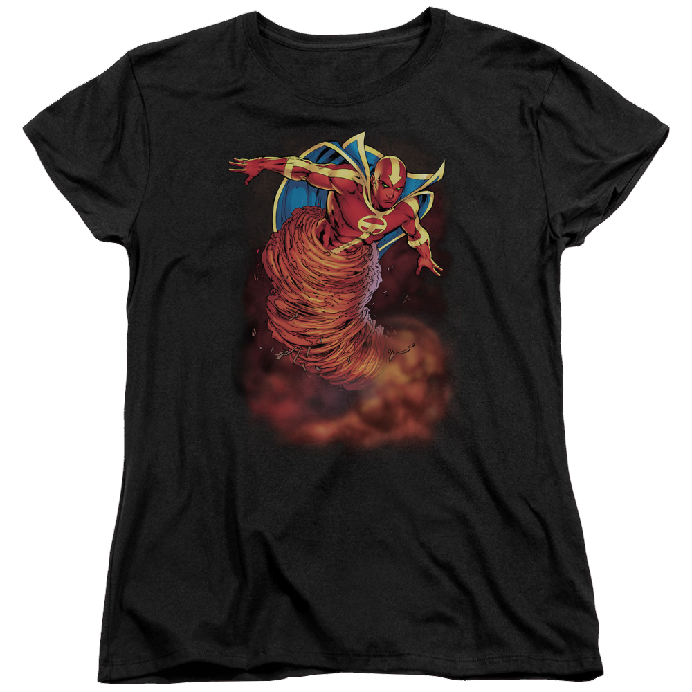 Justice League Tornado Cloud Women's T-Shirt Women's T-Shirt DC Comics