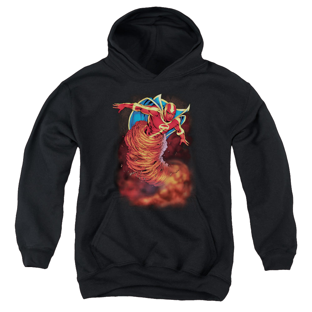 More DC Characters Tornado Cloud - Youth Hoodie Youth Hoodie (Ages 8-12) DC Comics