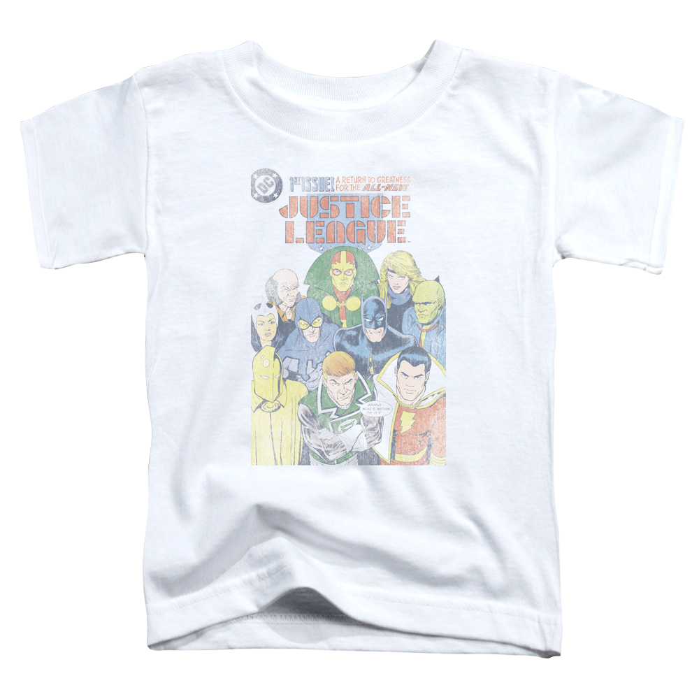 Justice League Justice League #1 Cover - Kid's T-Shirt Kid's T-Shirt (Ages 4-7) Justice League