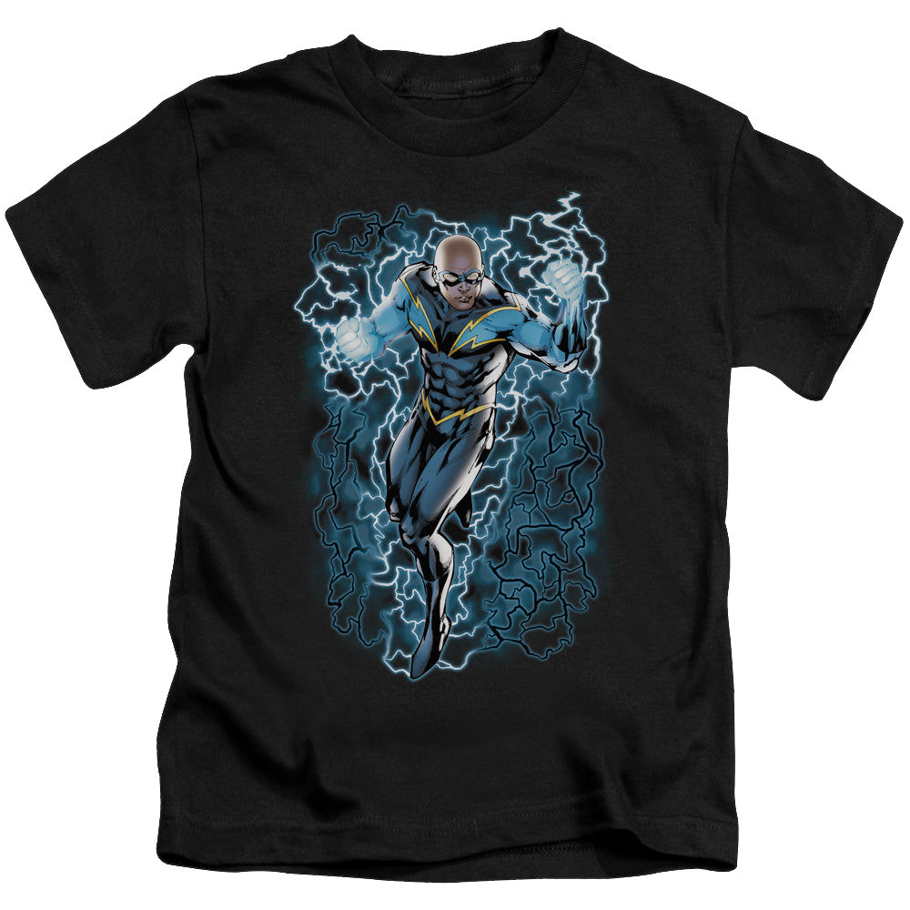 More DC Characters Black Lightning Bolts - Kid's T-Shirt Kid's T-Shirt (Ages 4-7) DC Comics