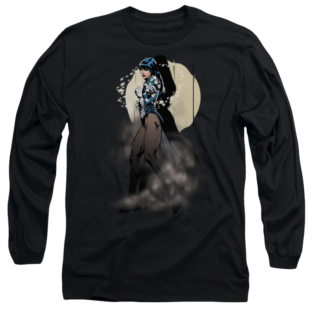 Justice League Zatanna Illusion Men's Long Sleeve T-Shirt Men's Long Sleeve T-Shirt DC Comics