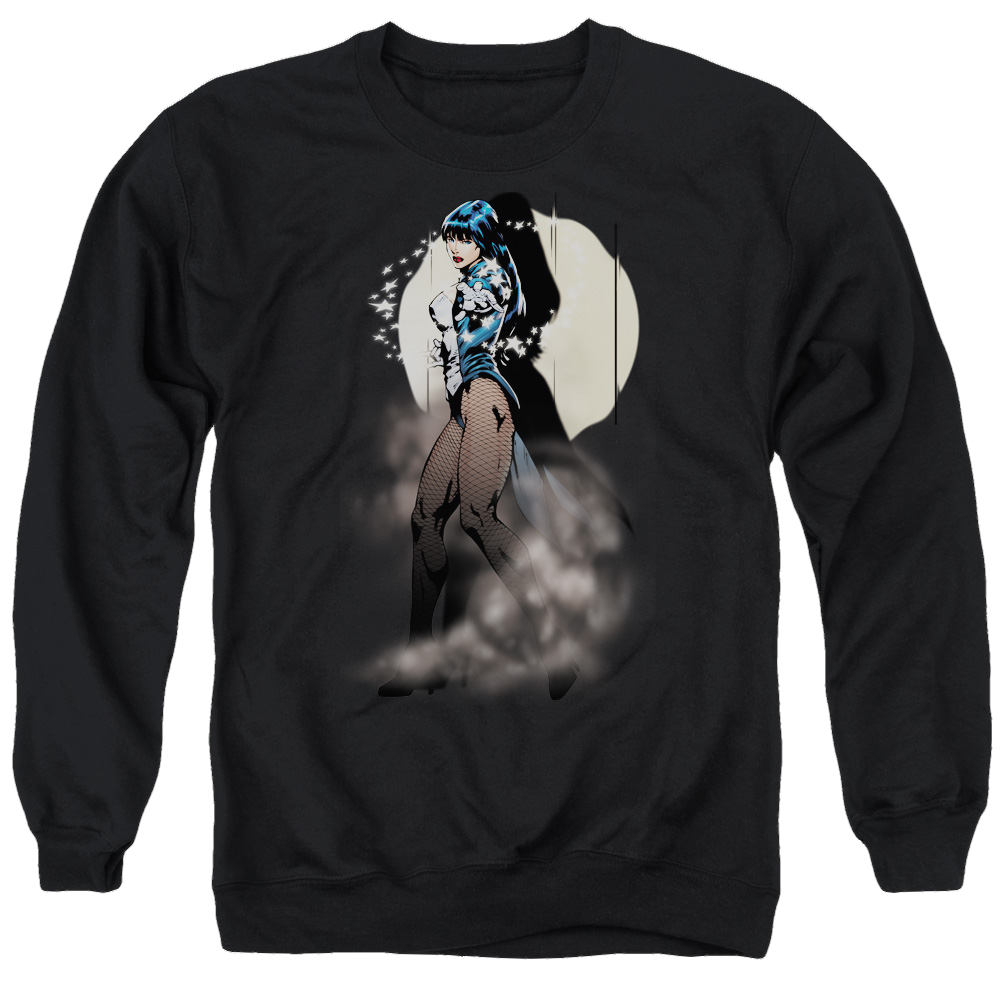 Justice League Zatanna Illusion Men's Crewneck Sweatshirt Men's Crewneck Sweatshirt DC Comics