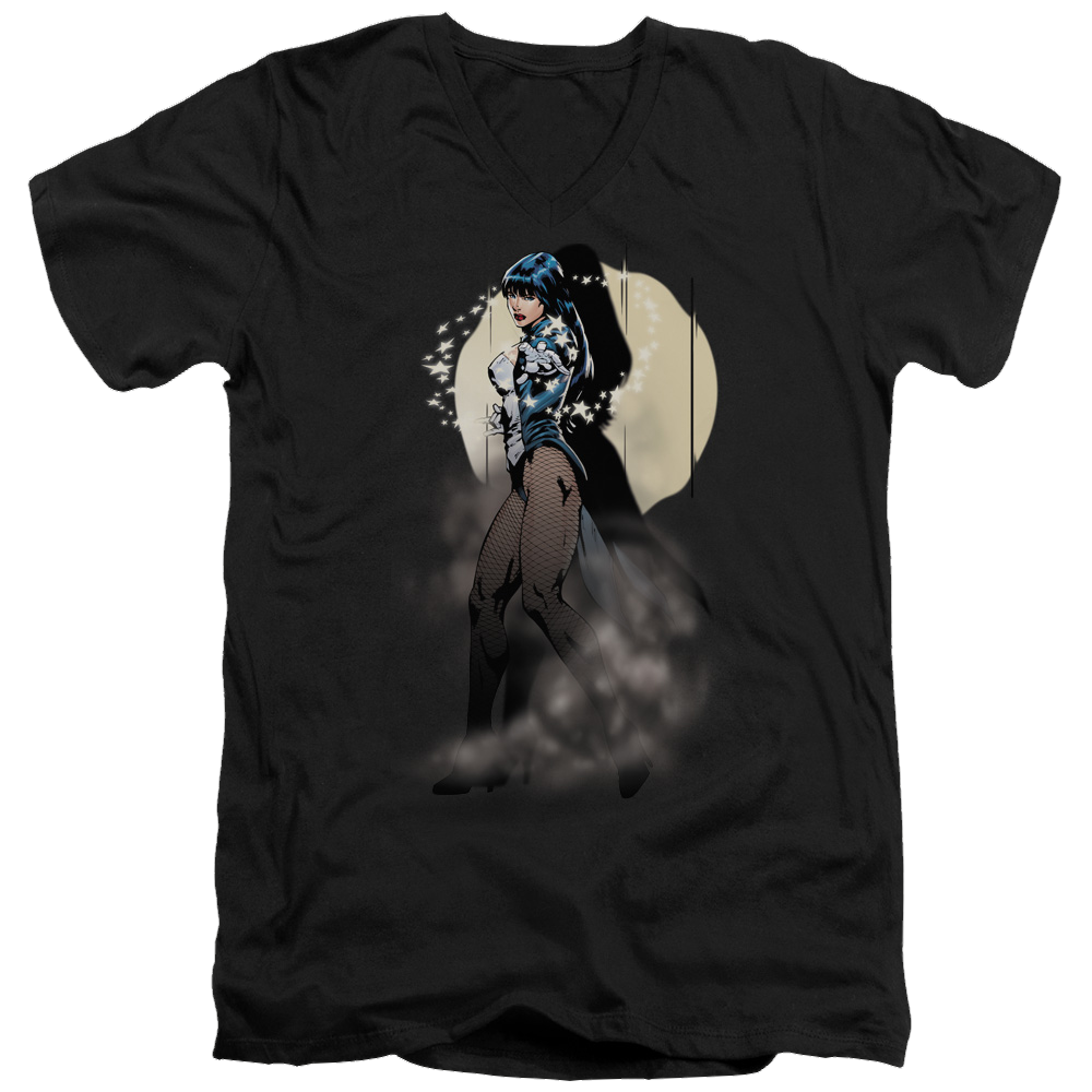 Justice League Zatanna Illusion Men's V-Neck T-Shirt Men's V-Neck T-Shirt DC Comics