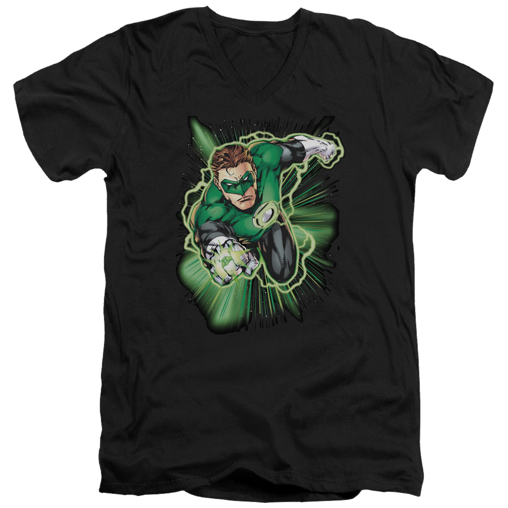 Green Lantern Green Lantern Energy - Men's V-Neck T-Shirt Men's V-Neck T-Shirt Green Lantern