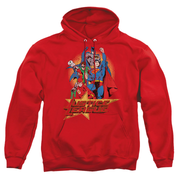 Justice League Raise Your Fist Pullover Hoodie Pullover Hoodie Justice League