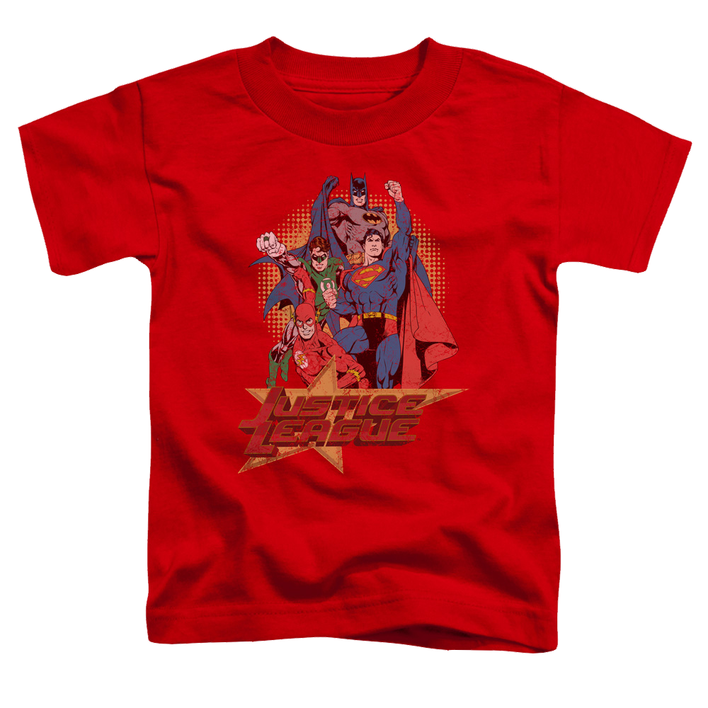 Justice League Raise Your Fist - Toddler T-Shirt Toddler T-Shirt Justice League