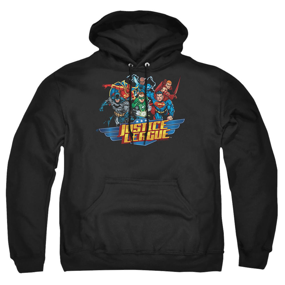 Justice League Ready To Fight Pullover Hoodie Pullover Hoodie Justice League