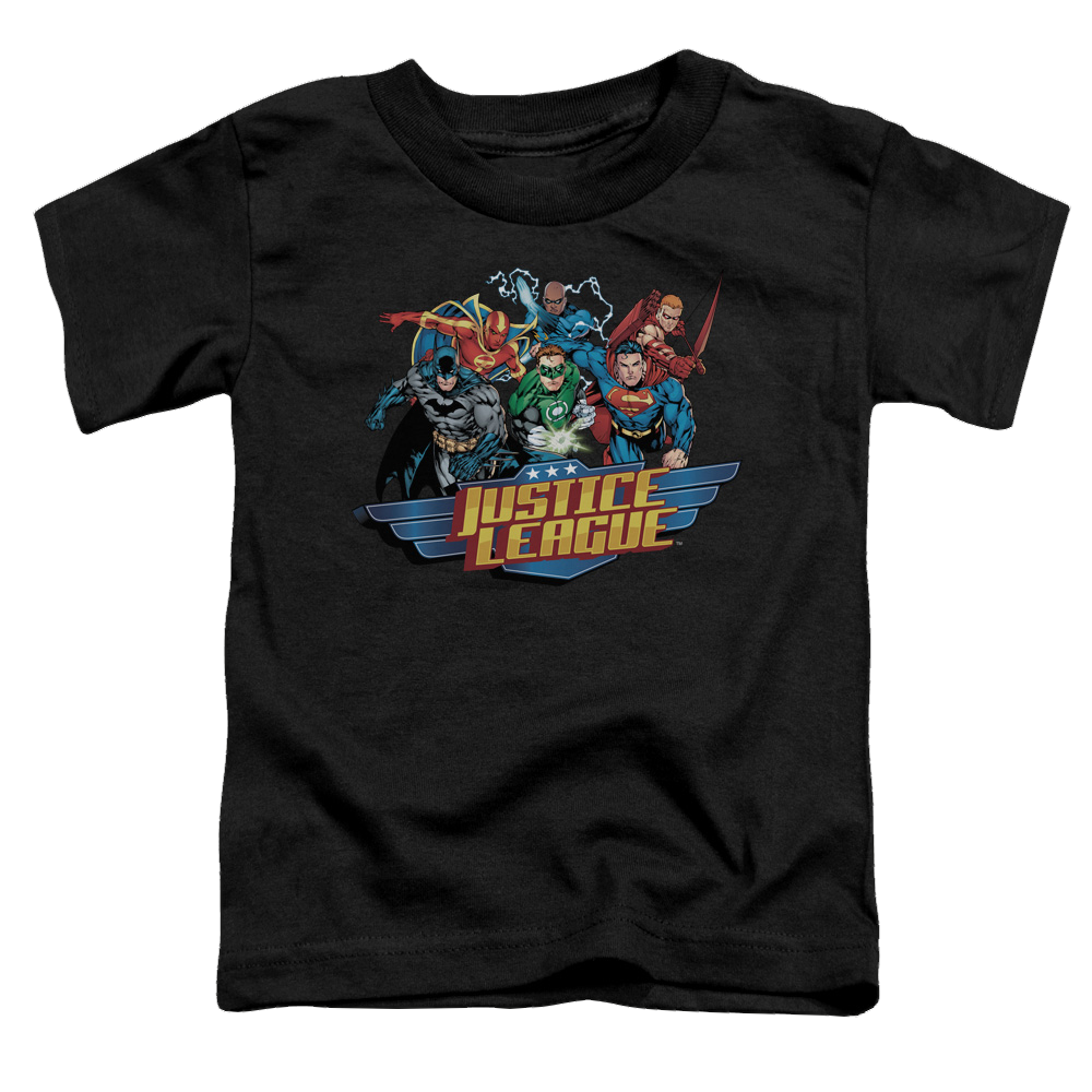 Justice League Ready To Fight - Toddler T-Shirt Toddler T-Shirt Justice League