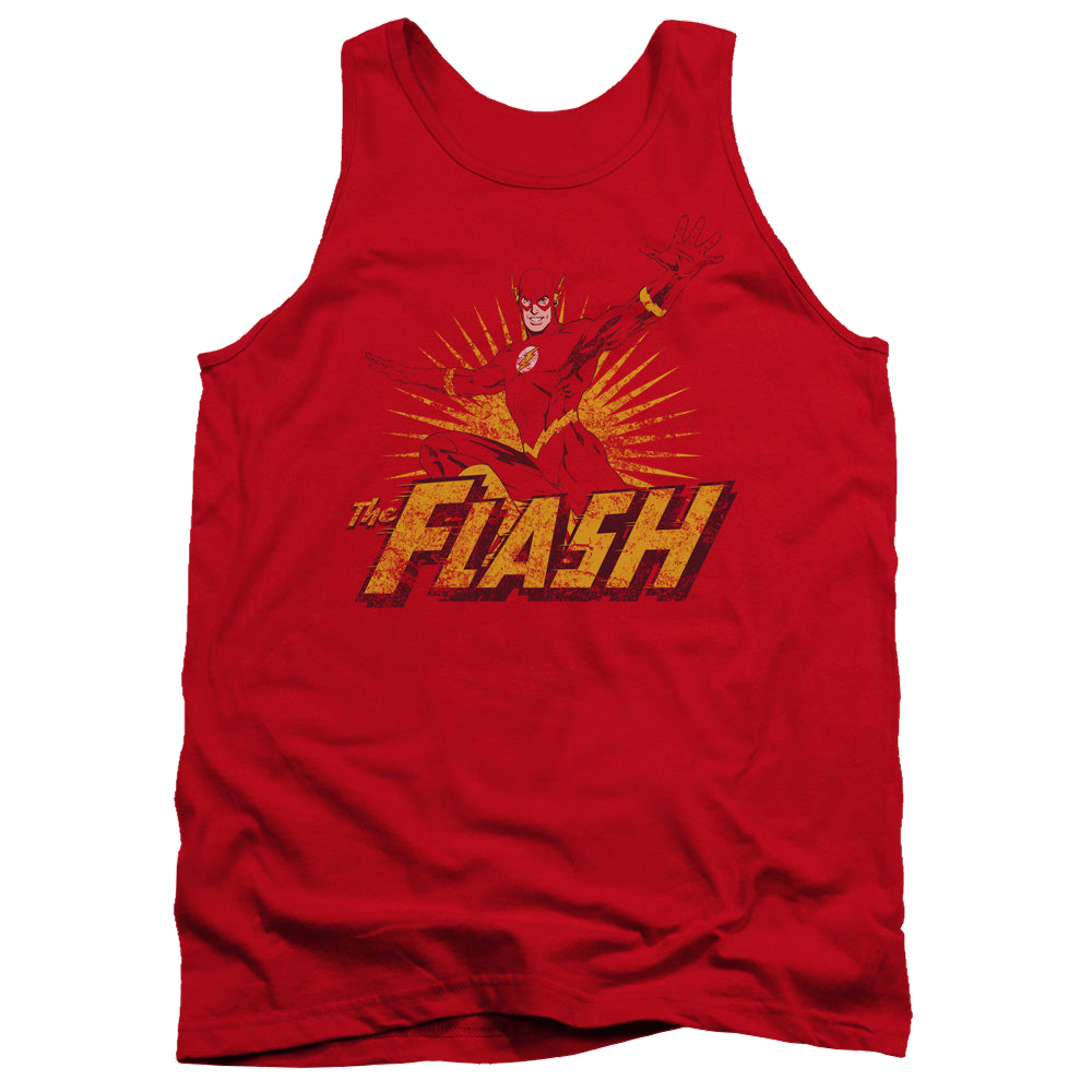 Flash, The Flash Rough Distress - Men's Tank Top Men's Tank The Flash