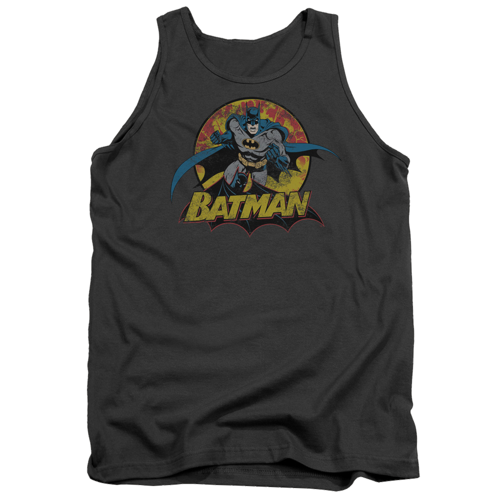 Justice League Batman Rough Distress Men's Tank Men's Tank Batman