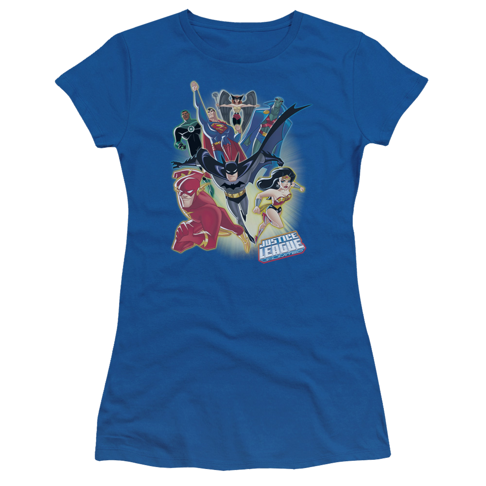 Justice League Unlimited Juniors T-Shirt Juniors T-Shirt Justice League