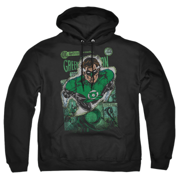 Green Lantern Green Lantern #1 Distress - Pullover Hoodie Pullover Hoodie Green Lantern