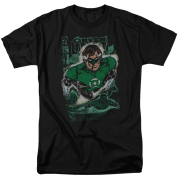 Green Lantern Green Lantern #1 Distress - Men's Regular Fit T-Shirt Men's Regular Fit T-Shirt Green Lantern