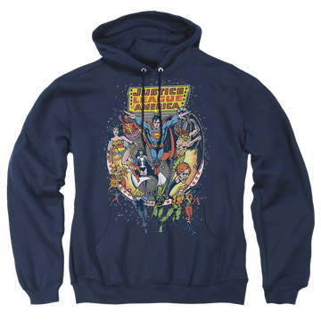 Justice League Star Group Pullover Hoodie Pullover Hoodie Justice League