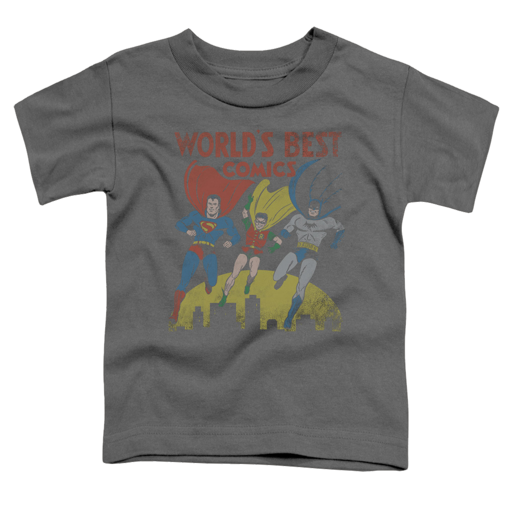 Justice League Worlds Best - Toddler T-Shirt Toddler T-Shirt Justice League