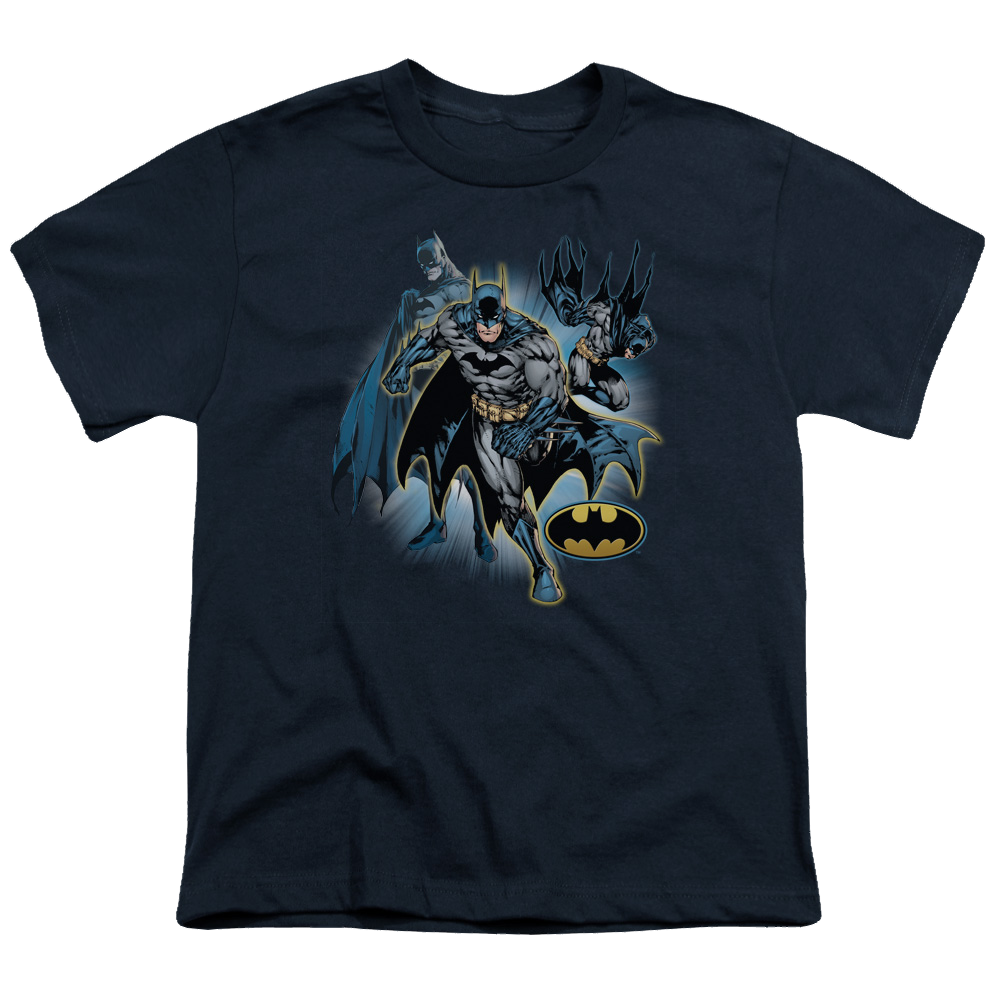 DC Batman Batman Collage - Youth T-Shirt Youth T-Shirt (Ages 8-12) Batman