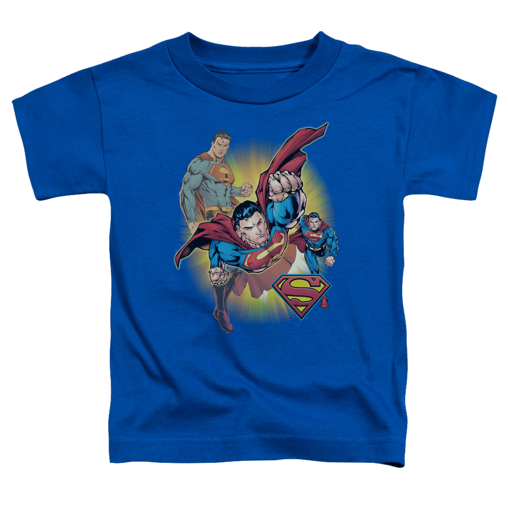 Superman Superman Collage - Toddler T-Shirt Toddler T-Shirt Superman