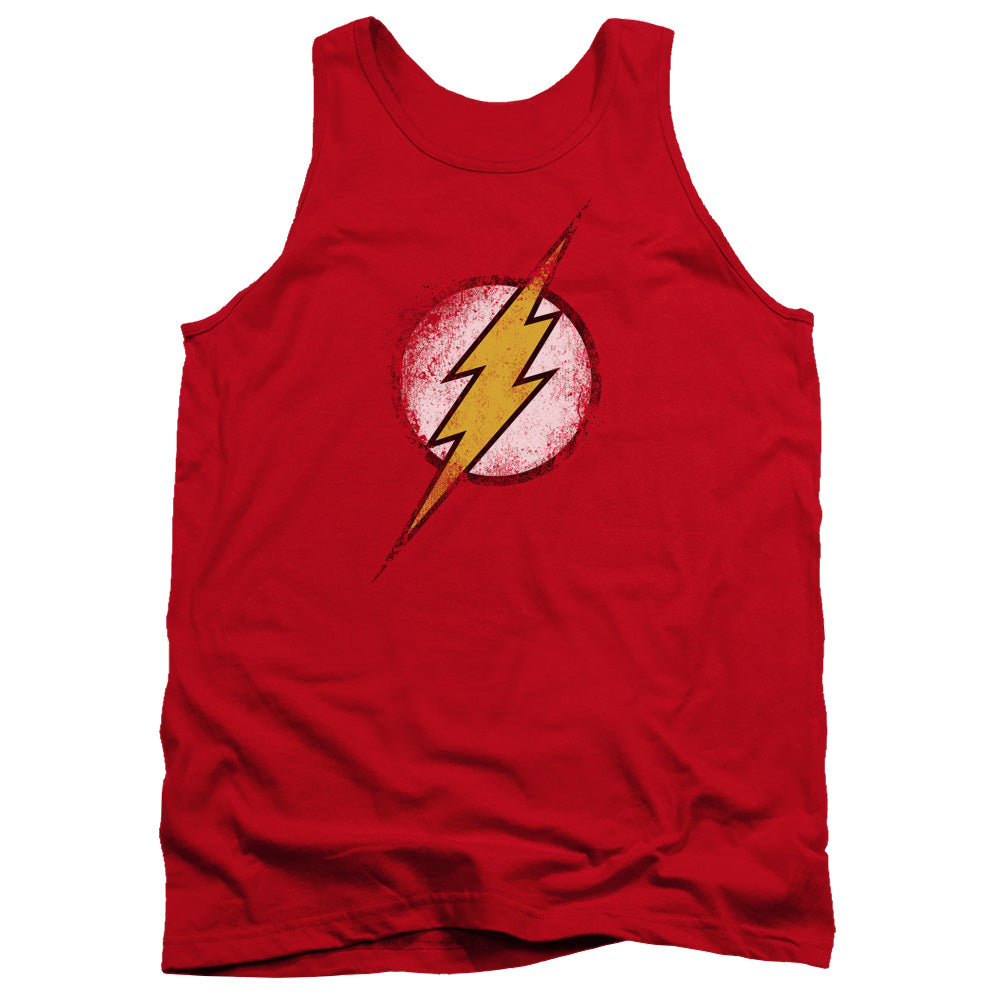 Flash, The Destroyed Flash Logo - Men's Tank Top Men's Tank The Flash