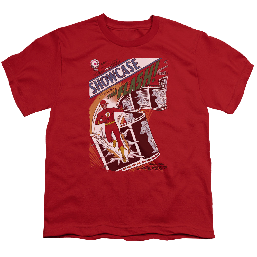 Flash, The Showcase #4 Cover - Youth T-Shirt Youth T-Shirt (Ages 8-12) The Flash