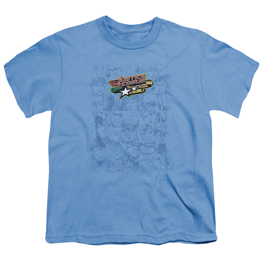 Justice League On Call - Youth T-Shirt Youth T-Shirt (Ages 8-12) Justice League