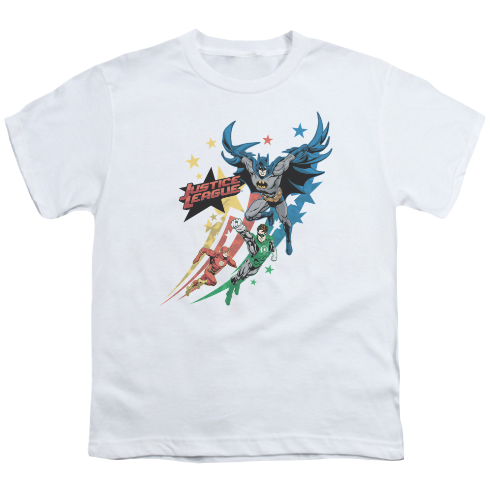 Justice League Allegiance - Youth T-Shirt Youth T-Shirt (Ages 8-12) Justice League